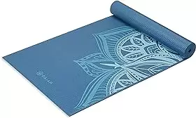 Print Extra Thick Non Slip Exercise & Fitness Mat for All Types of Yoga, Pilates & Floor Workouts